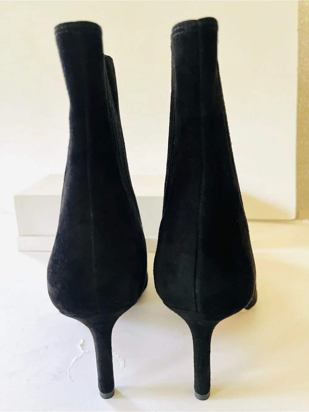 NWOT Veronica Beard black suede ankle boots 11